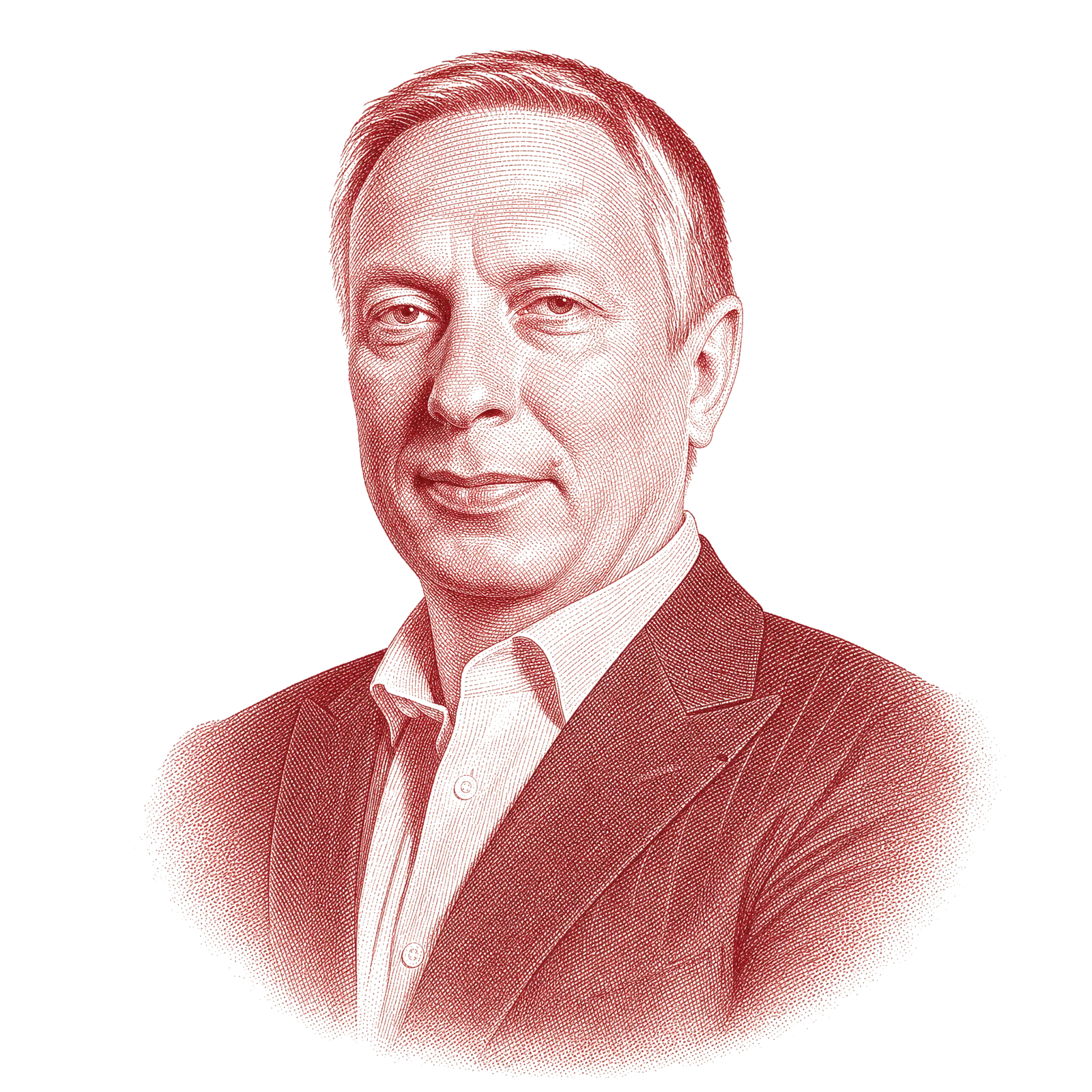 Engraved portrait of Ratmir Timashev